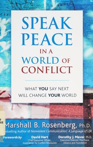 Speak Peace in a World of Conflict book cover